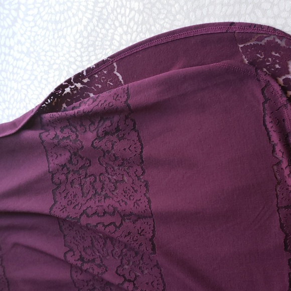 Women's Raspberry Purple Razorback Sheer Tank Top Size XS - Picture 12 of 15